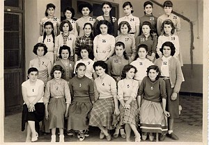 ECOLE PAUL BERT FILLES 1957 XXX N03
